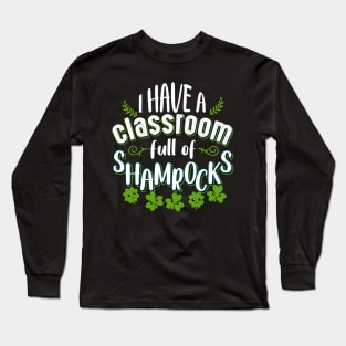 St Patricks Day Teacher Long Sleeve T-Shirt